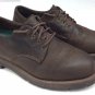 Men's H.S. TRASK Oxfords Shoes Brown Nubuck Bozeman Montana Leather Size 7