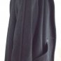 L L Bean Coat Jacket Wool Blend Lined Button Front Navy Blue Women's Med