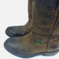 Men's Dan Post Albuquerque Waterproof Boots Size 8 1/2 D Tan Cowboy Light Wear
