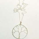 Silver tree necklace pendant