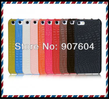 uxurius leather Case for Apple iPhone 5 - Crocodile pattern FreeShipping