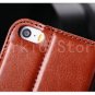 Luxury hand made genuine leather case for iphone5 for iphone 5s