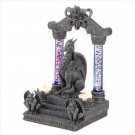 DRAGON TEMPLE CANDLE HOLDER
