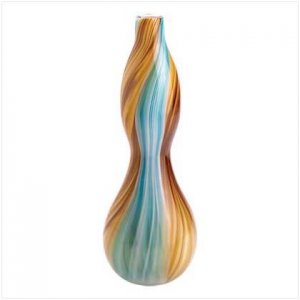 DESERT SWIRL FREEFORM VASE