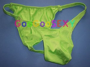 G442 HOT SEXY MEN STRING BIKINI CONTOURED POUCH Green