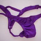 G442A HOT SEXY MEN STRING THONG CONTOURED POUCH Purple