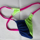 G449 HOT SEXY MEN STRING THONG CONTOURED POUCH Royal Blue