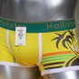 N605 HOli HOT SEXY MENS BOXER BRIEFS CONTOURED POUCH YELLOW