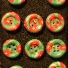 Button Set # 3 Polymer Clay Button Set of 16 - handmade from Polymer Clay by Treasure Vallie