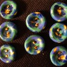 Button Set # 14 Polymer Clay Button Set of 8 - handmade from Polymer Clay by Treasure Vallie