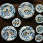 Button Set # 16 Polymer Clay Button Set of 9 - handmade from Polymer Clay by Treasure Vallie