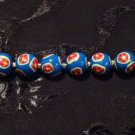 Set of 6 Beads # 1- Handmade from Polymer Clay by Treasure Vallie