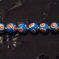 Set of 6 Beads # 1- Handmade from Polymer Clay by Treasure Vallie