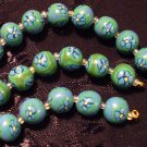 Set of 21 Beads # 17- Handmade from Polymer Clay by Treasure Vallie