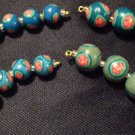Set of 21 Beads # 21- Handmade from Polymer Clay by Treasure Vallie