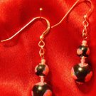 Sterling Silver Earrings # 12- Polymer Clay Beads handmade by Treasure Vallie