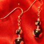Sterling Silver Earrings # 12- Polymer Clay Beads handmade by Treasure Vallie