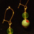 Earrings # 14- Polymer Clay Beads handmade by Treasure Vallie