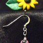 Sterling Silver Earrings # 12- Polymer Clay Beads handmade by Treasure Vallie