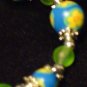 Bracelet # 1-Polymer Clay beads handmade by Treasure Vallie