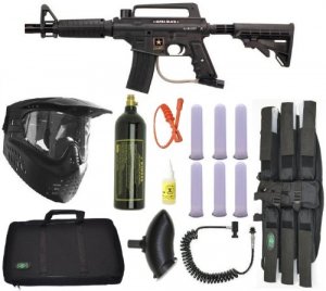 Tippmann US ARMY Alpha Black Tactical SNIPER Gun Set