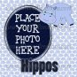Digital Scrapbooking Kits - Zoo Animal Scrapbook Kit with 41 Digital Graphic
