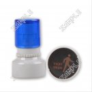 Design Your Own Rubber Stamp Round With Six Ink Color Choices Small