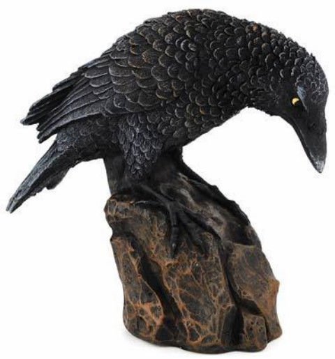 dc raven statue