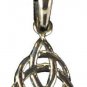 Triquetra Pendent Celtic Knot Sterling Silver Charmed Necklace