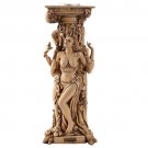 TWO Altar Candle Holders Mother Maiden Crone Candle holder set of 2 WICCAN PAGAN