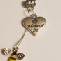 Blessed Be Heart Charm Pentacle Necklace #Pentagram #Wiccan Pagan Celtic