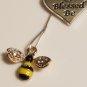 Blessed Be Heart Charm Pentacle Necklace #Pentagram #Wiccan Pagan Celtic