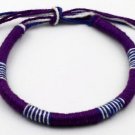 Stripe Purple white and blue