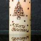 Merry Christmas henna candle