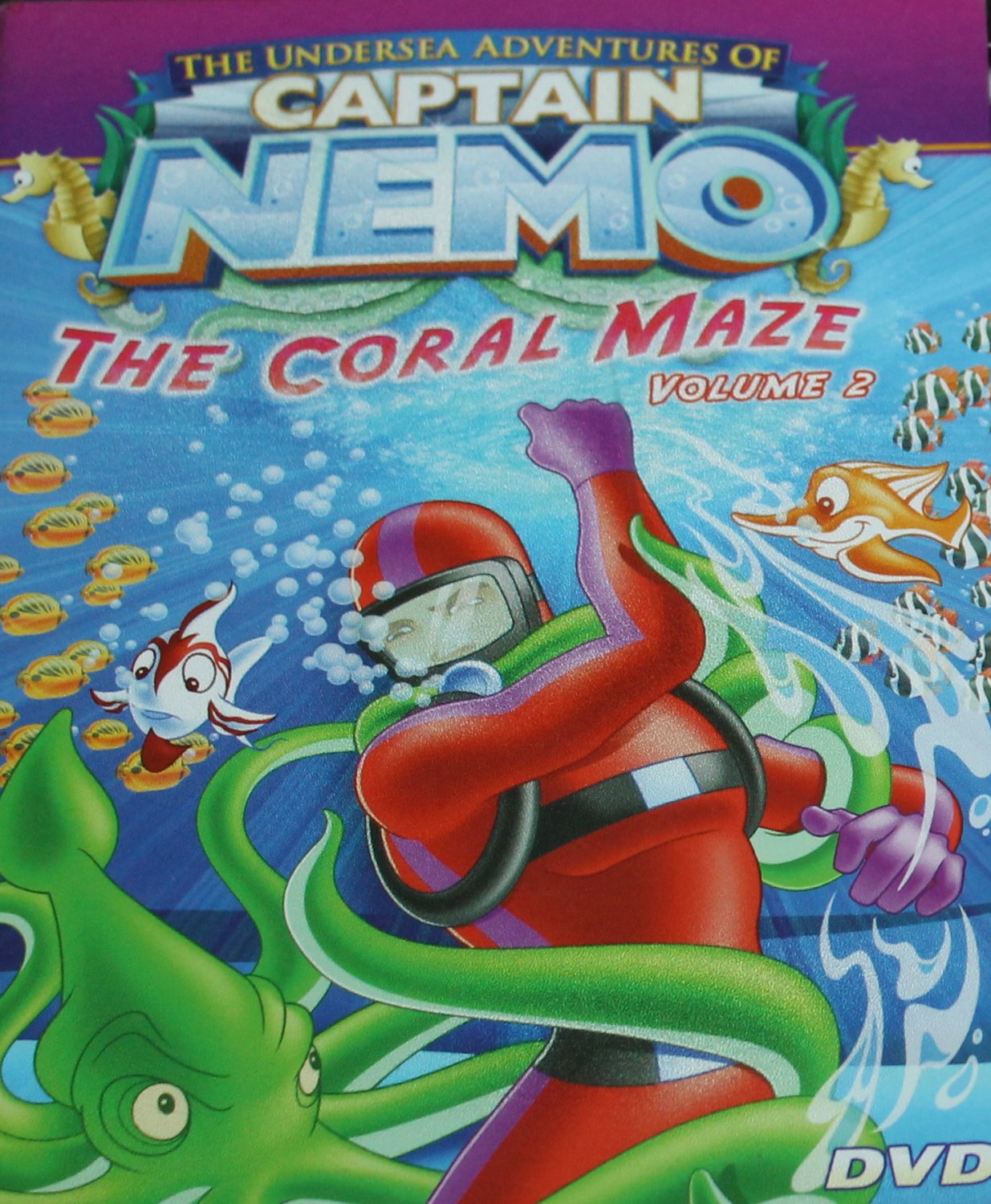 CAPTAIN NEMO DVD The Coral Maze Vol. 2 dvd Animated Animation cartoon dvd