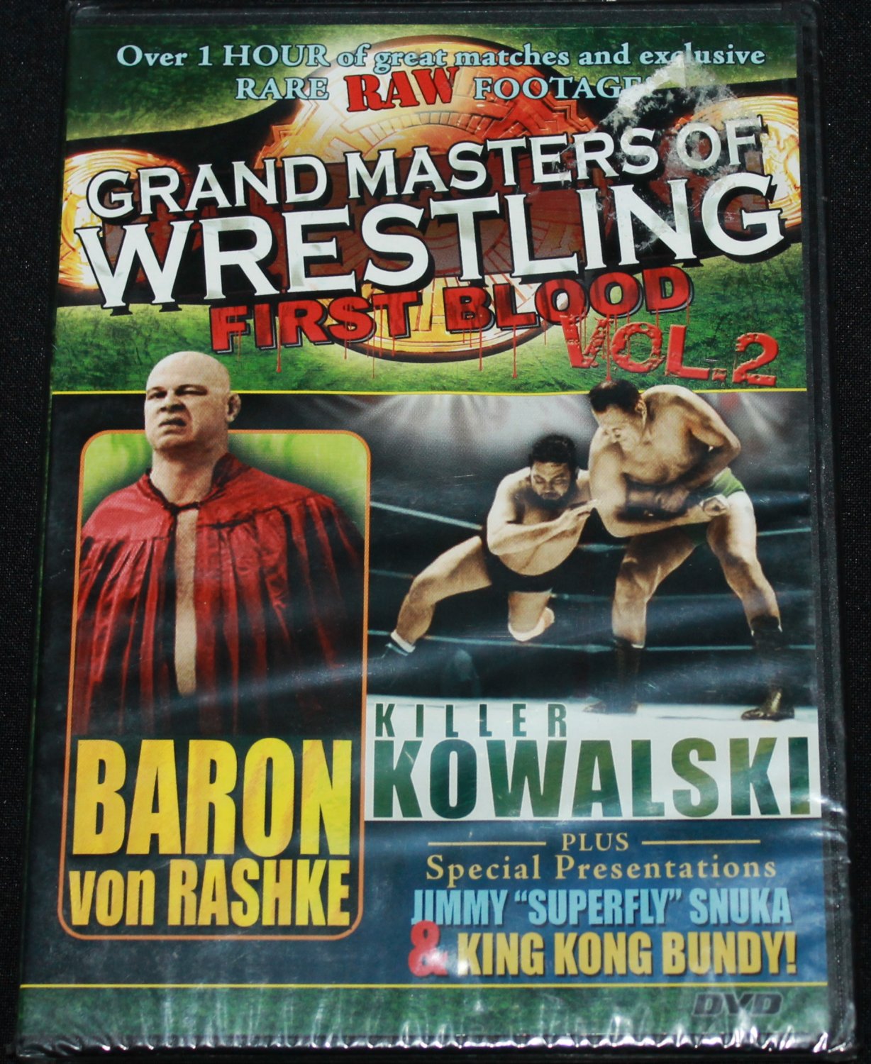 Grand Masters Of Wrestling First Blood, Vol. 1 DVD Volkoff Bigelow