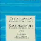 Tchaikovsky Piano Concerto No. 1  Rachmaninoff Piano Concerto 2 - classical music cassette tape