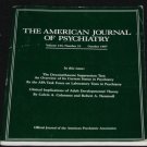 American Journal Psychiatry 1987 psychiatric mental mind brain medication medicine Dr. book articles