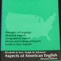 1971 Aspects of American English book by Elizabeth M. Kerr Ralph M. Aderman