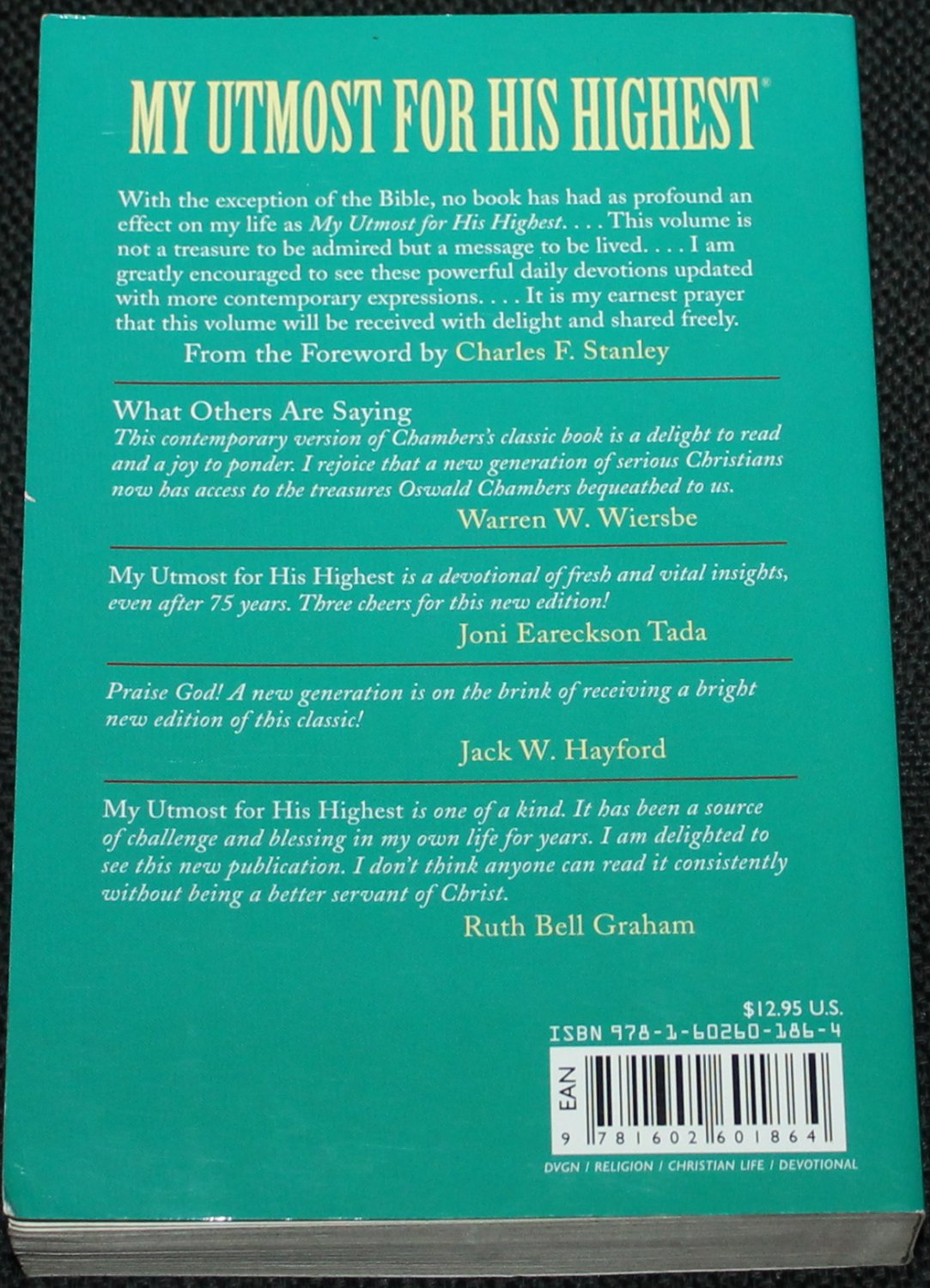 My Utmost For His Highest Christian