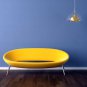 Set of 3 Home Decor Spots - blue red teal yellow minimalist home decor dots modern art