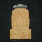 Philipino Hand Carved Stone Candle Holder - hand made in the Philippines