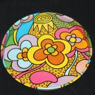 Groovy Pan painted metal