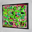 Abstract Art Painting - acrylic paint on cotton canvas