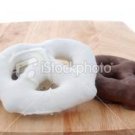 White Chocolate dipped pretzels