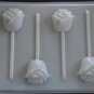 Chocolate Rose Lollipops
