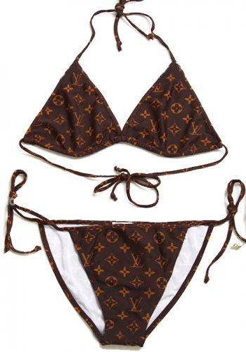 Louis Vuitton Swimsuit (Bikini) Chocolate Monogram - Large