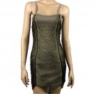 Sexy Gold Fringe Tassel Polyester Cocktail / Evening / Clubwear / Party Dress Size L
