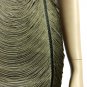 Sexy Gold Fringe Tassel Polyester Cocktail / Evening / Clubwear / Party Dress Size L