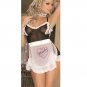 Hustler Lingerie Sexy Charmed Fishnet Dress Lingerie Sleepwear HL235-blk2